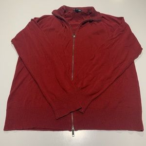 Kenneth Cole zip up high quality sweater